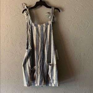 Striped romper